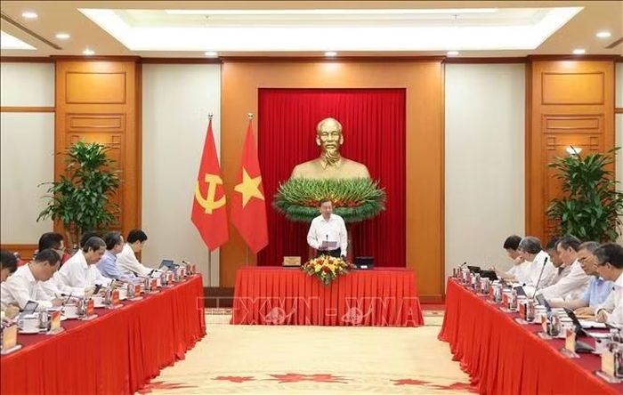 Tổng Bí thư, Chủ tịch nước Tô Lâm phát biểu chỉ đạo. Ảnh: Thống Nhất/TTXVN