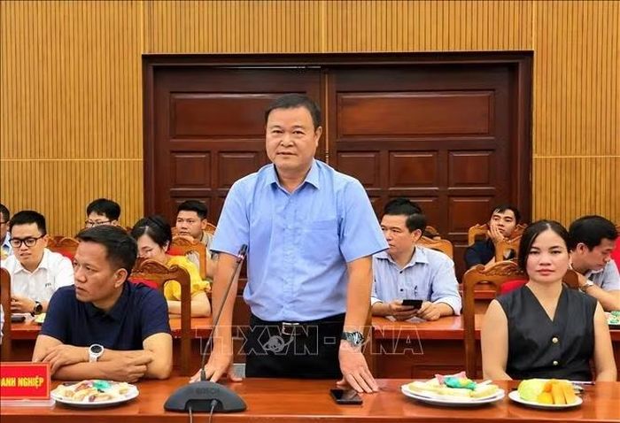 Đại diện doanh nghiệp nêu kiến nghị.