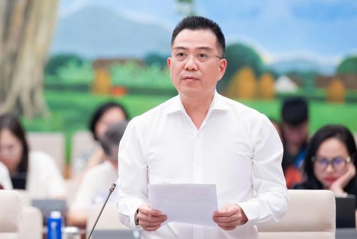 Thứ trưởng Bộ Nông nghiệp và Môi trường Đặng Ngọc Điệp (Ảnh: Media Quốc hội).
