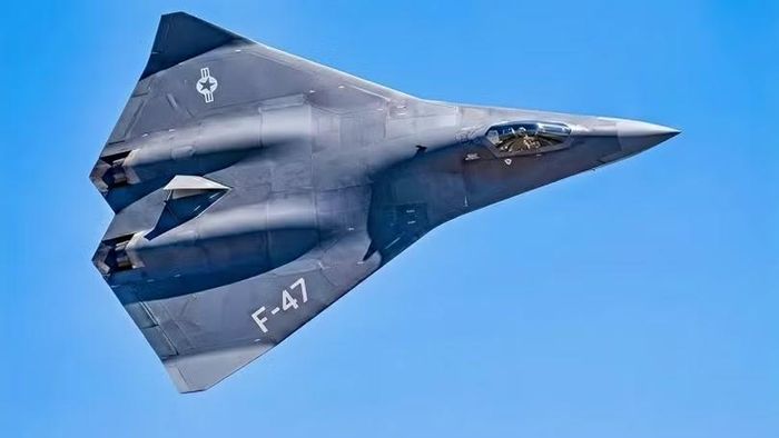 Hình ảnh F-47 do máy tính phác họa. Ảnh: Boeing.