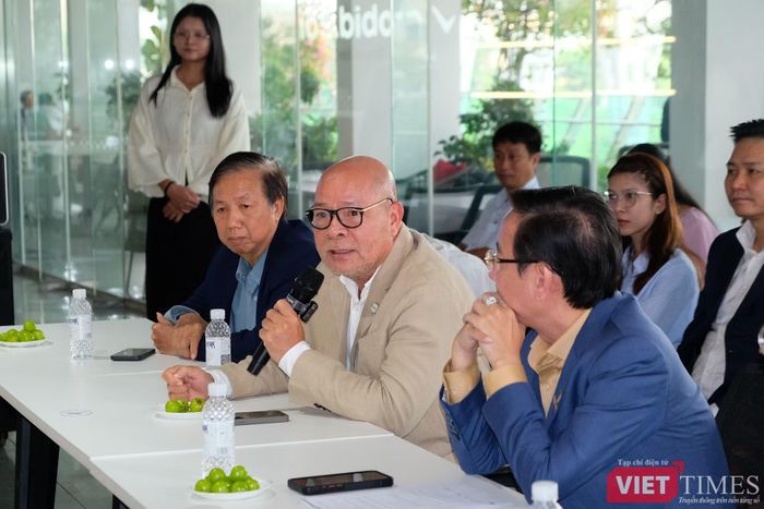 Theo ông Hoàng Trung Sơn dữ liệu doanh nghiệp cần bảo đảm đúng, đủ, sạch và thường xuyên được cập nhật. Ảnh: Thượng Tâm.