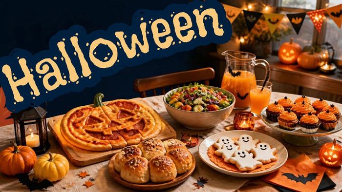 Halloween là dịp nhiều gia đình tổ chức một bữa tiệc nhỏ tại nhà thay vì chuẩn bị quá nhiều hoạt động bên ngoài.