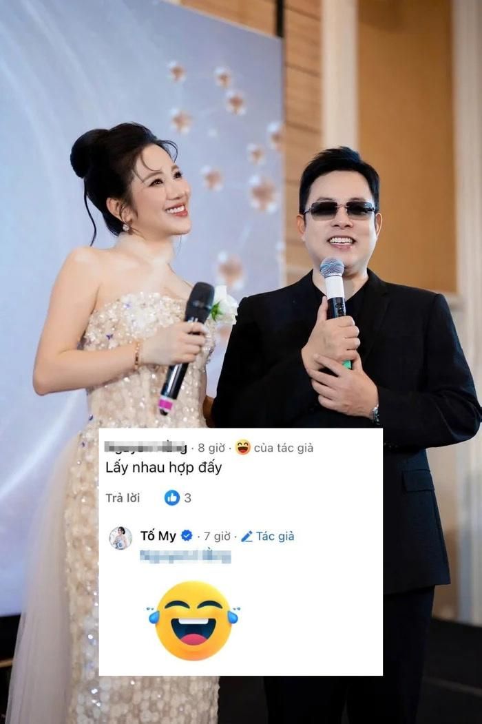 Quang Lê và Tố My thân thiết, được nhiều khán giả "đẩy thuyền".