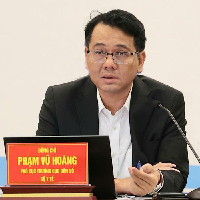 TS. Phạm Vũ Hoàng, Phó Cục trưởng Cục Dân số, Bộ Y tế