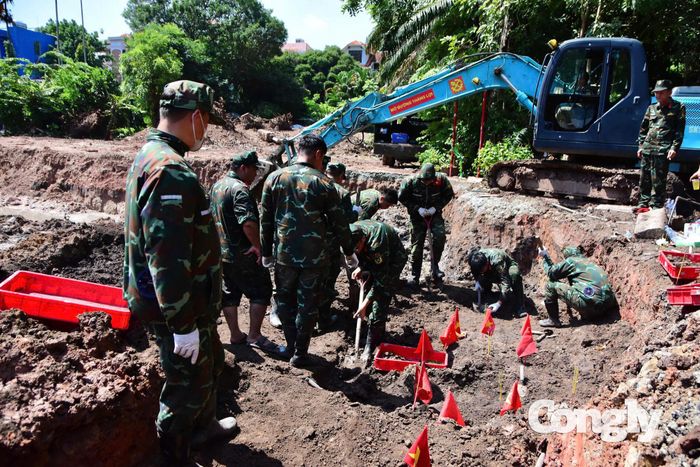 Đến nay, đã quy tập 701 bộ hài cốt liệt sĩ ở Công viên Lê Thị Riêng.