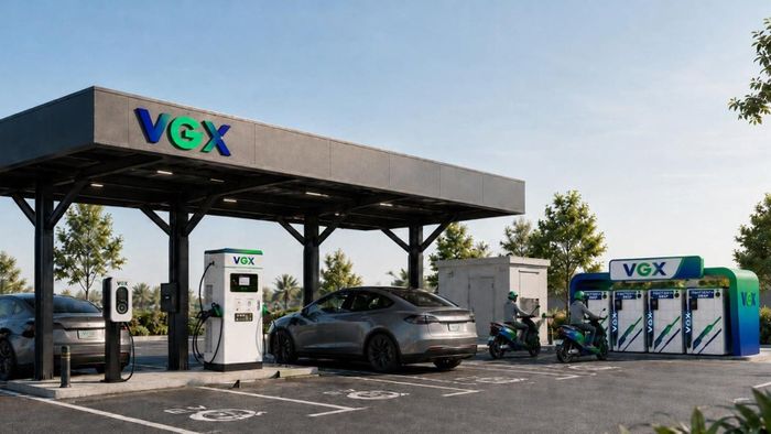 VGX là liên doanh giữa Petrolimex, Xuân Cầu Holdings và Selex Motors. Ảnh: VGX