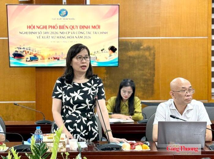 Bà Tào Thị Kim Vân - Phó Vụ trưởng Vụ Kế hoạch - Tài chính, Bộ Công Thương.