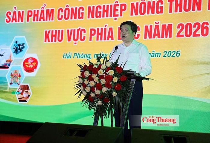 Ông Trần Việt Hoà - Cục trưởng Cục Công nghiệp (Bộ Công Thương) phát biểu tại sự kiện.