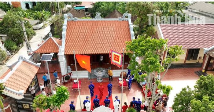 Nhà thờ dòng họ Lê Năng - một dòng họ có có nhiều đóng góp cho khởi nghĩa Lam Sơn đầu thế kỉ XV.