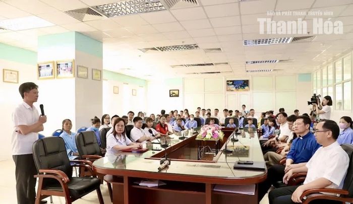Một buổi truyền thông nâng cao nhận thức cộng đồng về bệnh tan máu bẩm sinh Thalassemia tại Bệnh viện Đa khoa tỉnh Thanh Hoá.