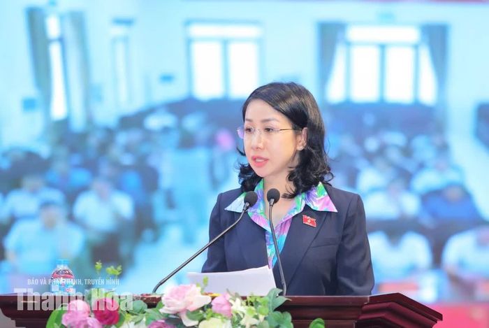 ĐBQH Phan Thị Thùy Linh, Ủy viên hoạt động chuyên trách tại Ủy ban Văn hóa và Xã hội của Quốc hội khóa XVI thông tin về chương trình kỳ họp thứ Hai.
