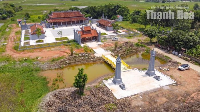 Toàn cảnh Khu di tích căn cứ khởi nghĩa Ba Đình.
