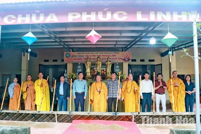 Nghi thức khởi công trùng tu chùa Trần.