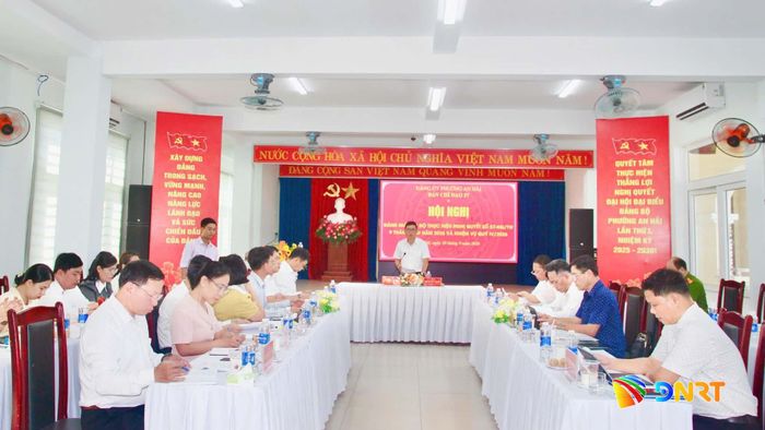 Quang cảnh Hội nghị đánh giá tiến độ thực hiện Nghị quyết số 57-NQ/TW 9 tháng đầu năm và triển khai nhiệm vụ quý IV/2026.