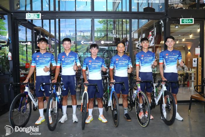 6 thành viên Đội tuyển Kung Đồng Nai sẽ tham dự giải quốc tế tại Trung Quốc. Ảnh: Huy Anh