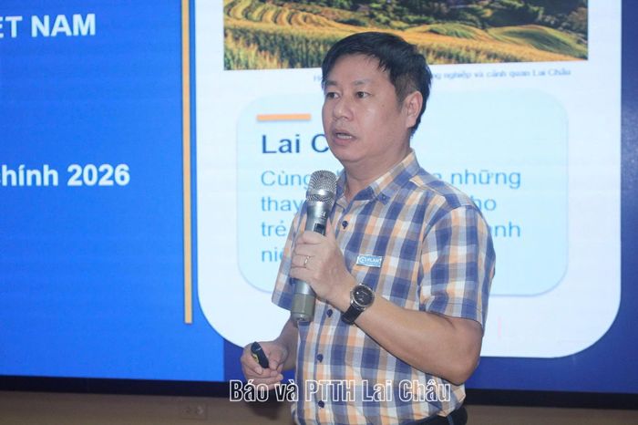 Quản lý đối tác Chương trình Plan vùng dự án Lai Châu báo cáo kết quả thực hiện năm tài chính FY26.