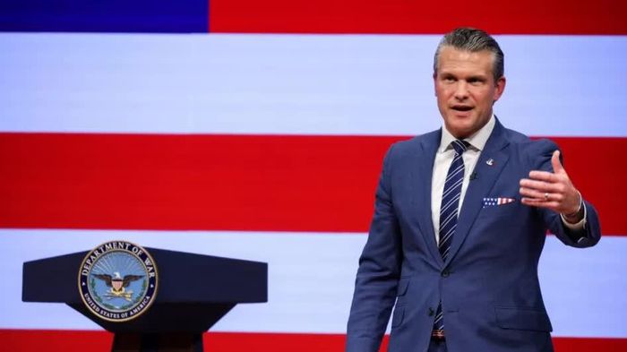 Bộ trưởng Chiến tranh Mỹ Pete Hegseth. (Ảnh: AFP)