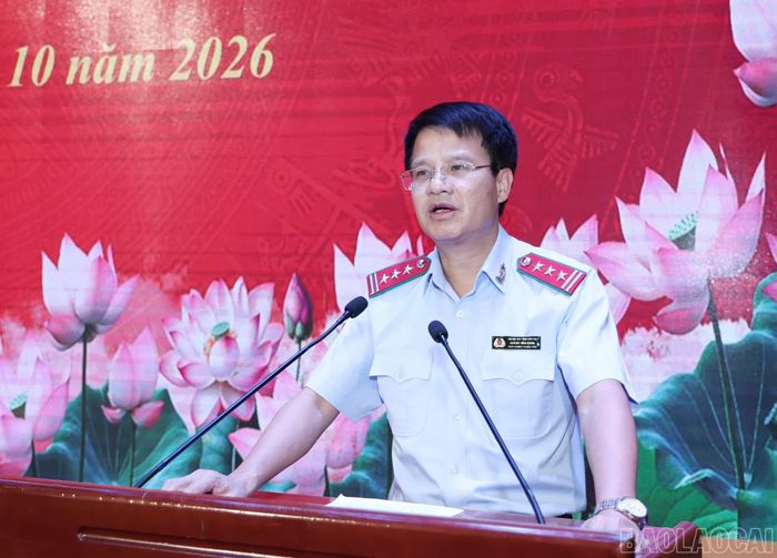 Đại diện Thanh tra tỉnh thông qua kết quả cuộc đối thoại lần thứ nhất tổ chức ngày 10/12/2025.