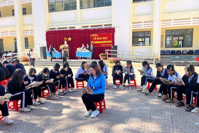 Tuần lễ hưởng ứng học tập suốt đời năm 2026 tại Trường Tiểu học & THCS Định An