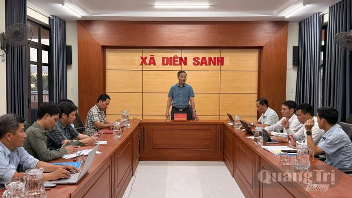 Đồng chí Nguyễn Đăng Quang, Phó Bí thư Tỉnh ủy, Chủ tịch HĐND tỉnh phát biểu kết luận tại buổi làm việc - Ảnh: Hoàng Hùng