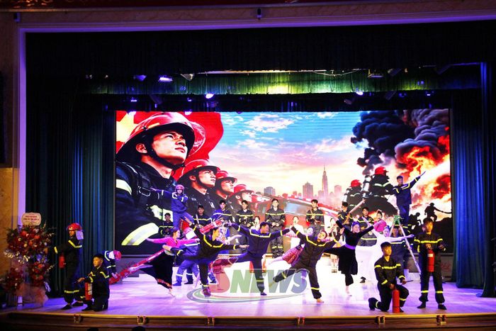 Tiết mục văn nghệ tại Lễ kỷ niệm.