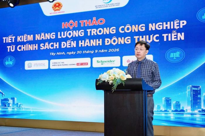 Ông Đặng Hải Dũng - Phó Cục trưởng Cục Năng lượng - Dầu khí, Bộ Công Thương phát biểu tại sự kiện.