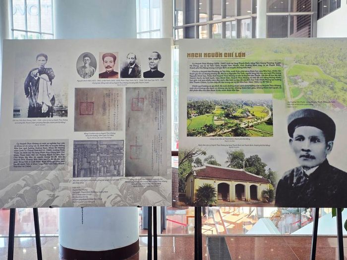 Triển lãm sách và tư liệu về cụ Huỳnh Thúc Kháng - Ảnh: chinhphu.vn