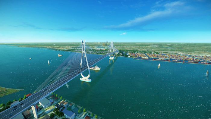 Phối cảnh dự án cầu Cát Lái - công trình trọng điểm do CC1 đảm nhận vai trò nhà đầu tư theo hình thức PPP.