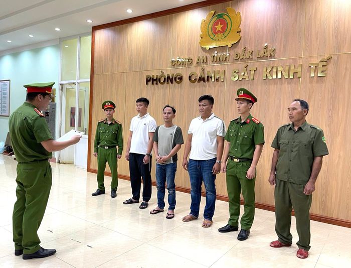 Quá trình điều tra, Cơ quan Cảnh sát điều tra Công an tỉnh Đắk Lắk đã khởi tố vụ án, khởi tố và bắt tạm giam các bị can. (Ảnh: CACC).