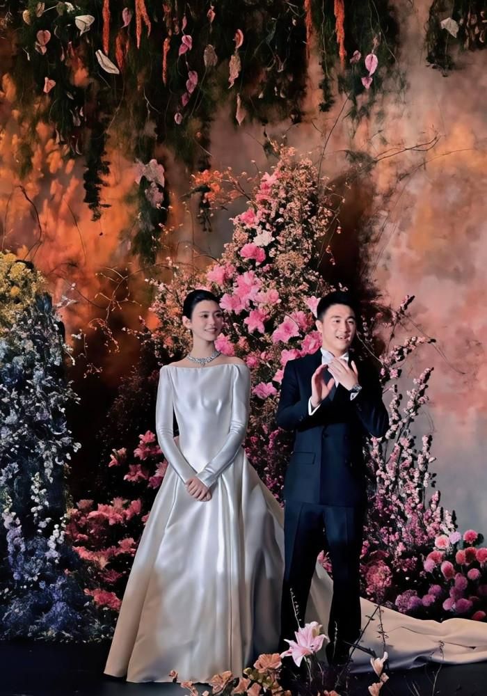 Một số hình ảnh của cặp đôi tại tiệc cưới ở Macau.