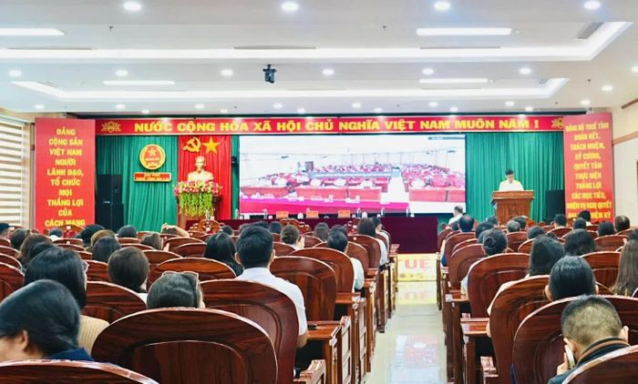 Hội nghị phổ biến chính sách thuế mới và hỗ trợ, hướng dẫn quyết toán thuế do Thuế tỉnh Gia Lai tổ chức vào tháng 3/2026. Nguồn: Thuế tỉnh Gia Lai.