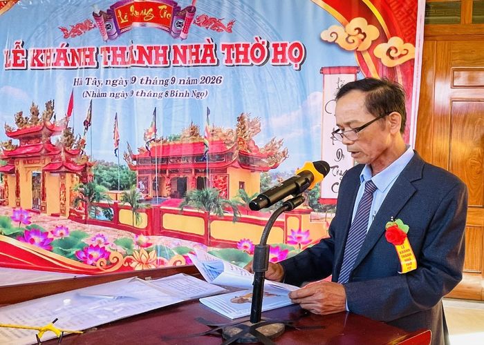 Ông Lê Quang Học - Trưởng ban tổ chức 