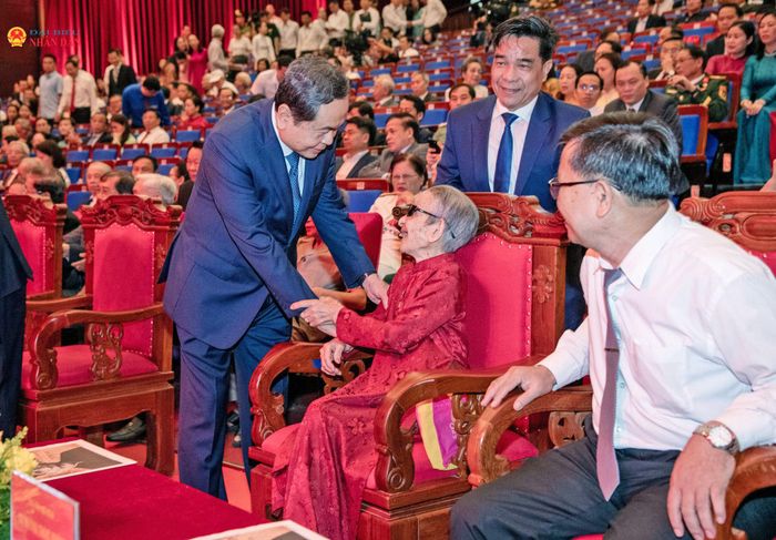 Chủ tịch Quốc hội Trần Thanh Mẫn và các đại biểu dự Lễ kỷ niệm