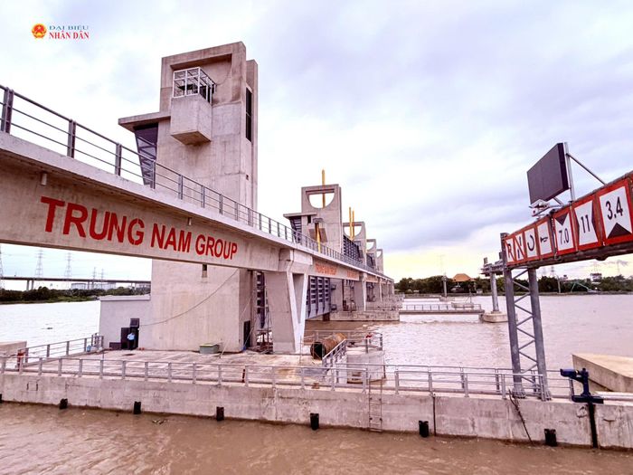TP. Hồ Chí Minh sắp vận hành dự án chống ngập 10.000 tỷ đồng. Ảnh: Hoa Lê