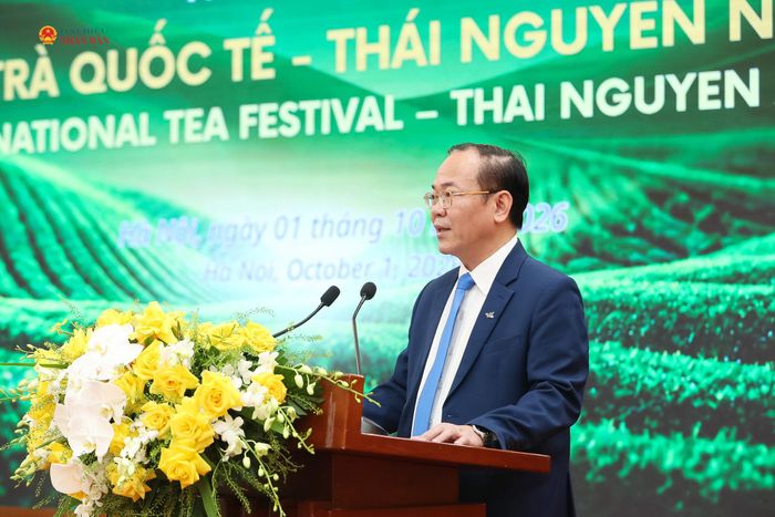 Giám đốc Báo và Phát thanh, Truyền hình Thái Nguyên Đỗ Xuân Hòa phát biểu. Ảnh: Phạm Thắng