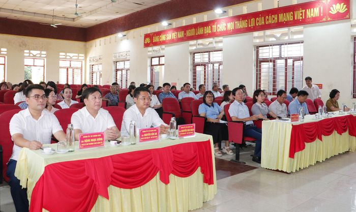 Các đại biểu tham dự hội nghị TXCT. Ảnh Đức Tuấn
