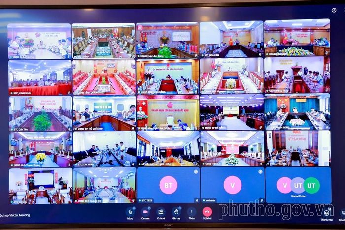 Hội nghị được tổ chức theo hình thức trực tuyến