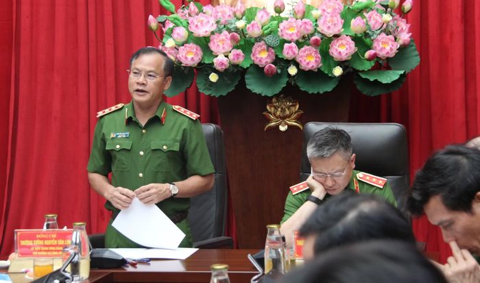 Thứ trưởng Nguyễn Văn Long phát biểu tại hội nghị.