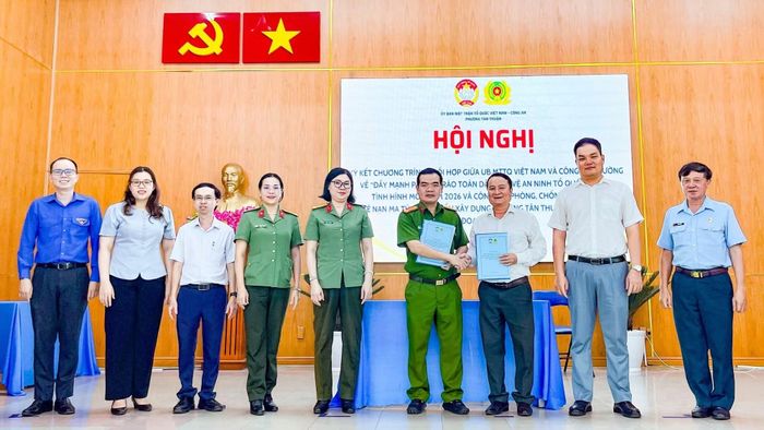 Nhiều hoạt động xây dựng địa bàn không ma túy tại phường Tân Thuận.