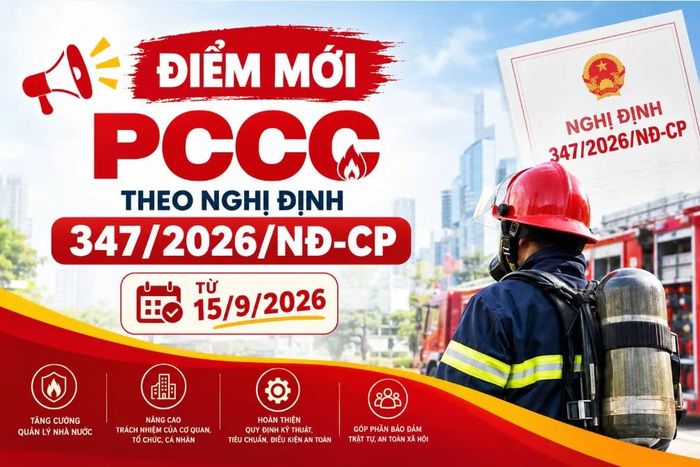 Những điểm mới PCCC theo Nghị định 347 từ ngày 15/9.