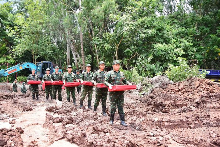 Tính đến hết ngày 1/10, các lực lượng tìm kiếm đã phát hiện, quy tập được 701 bộ hài cốt liệt sĩ.