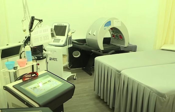 Một số thiết bị máy móc được các đối tượng thổi phồng để lừa dối khách hàng.