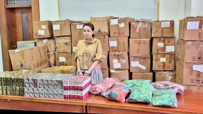 Võ Thị Ngọc Ngân (Ngân 98) bị bắt giữ cùng tang vật tháng 10/2025.
