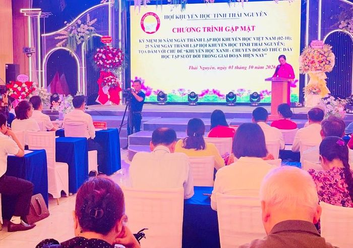 Chương trình Gặp mặt nhân kỷ niệm 30 năm Ngày thành lập Hội Khuyến học Việt Nam, 25 năm Ngày thành lập Hội Khuyến học tỉnh Thái Nguyên (2001-2026) và tổ chức Tọa đàm với chủ đề “Khuyến học xanh - Chuyển đổi số”.