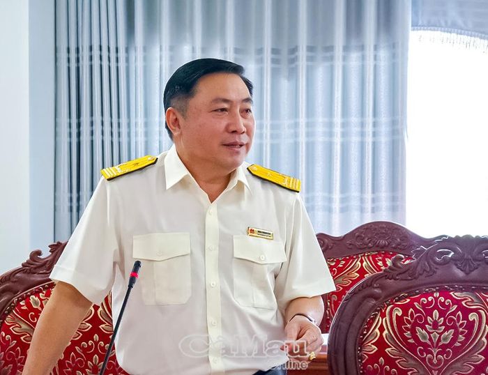 Phó trưởng Thuế tỉnh Cà Mau Trần Thanh Bình