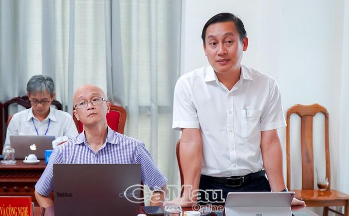 Giám đốc Trung tâm Chuyển đổi số tỉnh Huỳnh Tuấn Anh