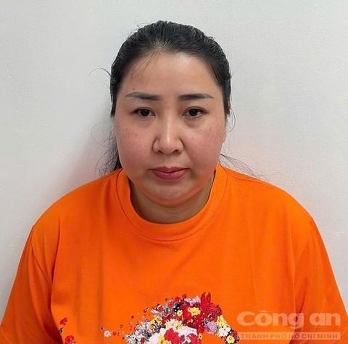 Bị can Trần Thị Mỹ Hạnh.