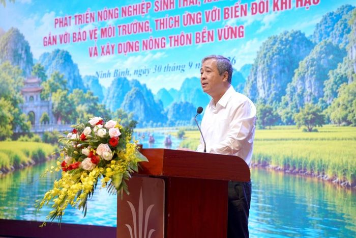 Đồng chí Ngô Đông Hải, Ủy viên Trung ương Đảng, Phó Trưởng ban Tuyên giáo Trung ương, phát biểu khai mạc, định hướng các nội dung trao đổi tại hội thảo.