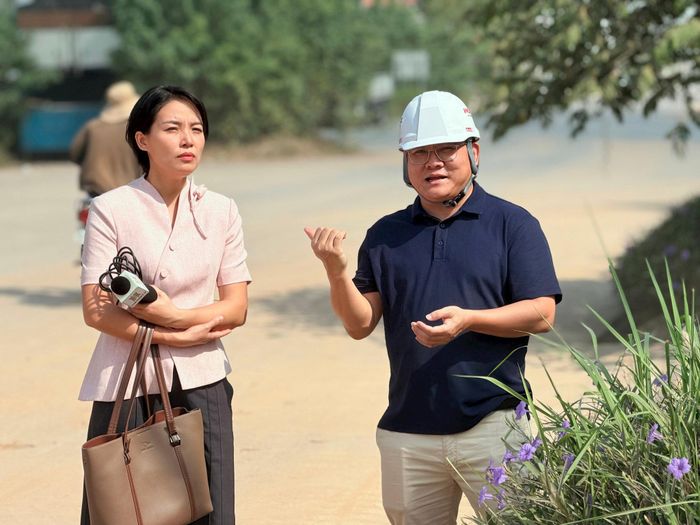 Ông Dương Ngọc Thế, Phó Tổng Giám đốc Công ty cổ phần MiZa trao đổi với phóng viên. Ảnh: Thanh Hà