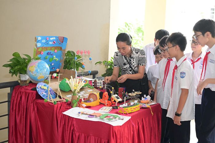 Điểm mới trong đợt phát động năm nay là mô hình “Yên Sở - Không gian học tập mở”. Ảnh: Thái Phương